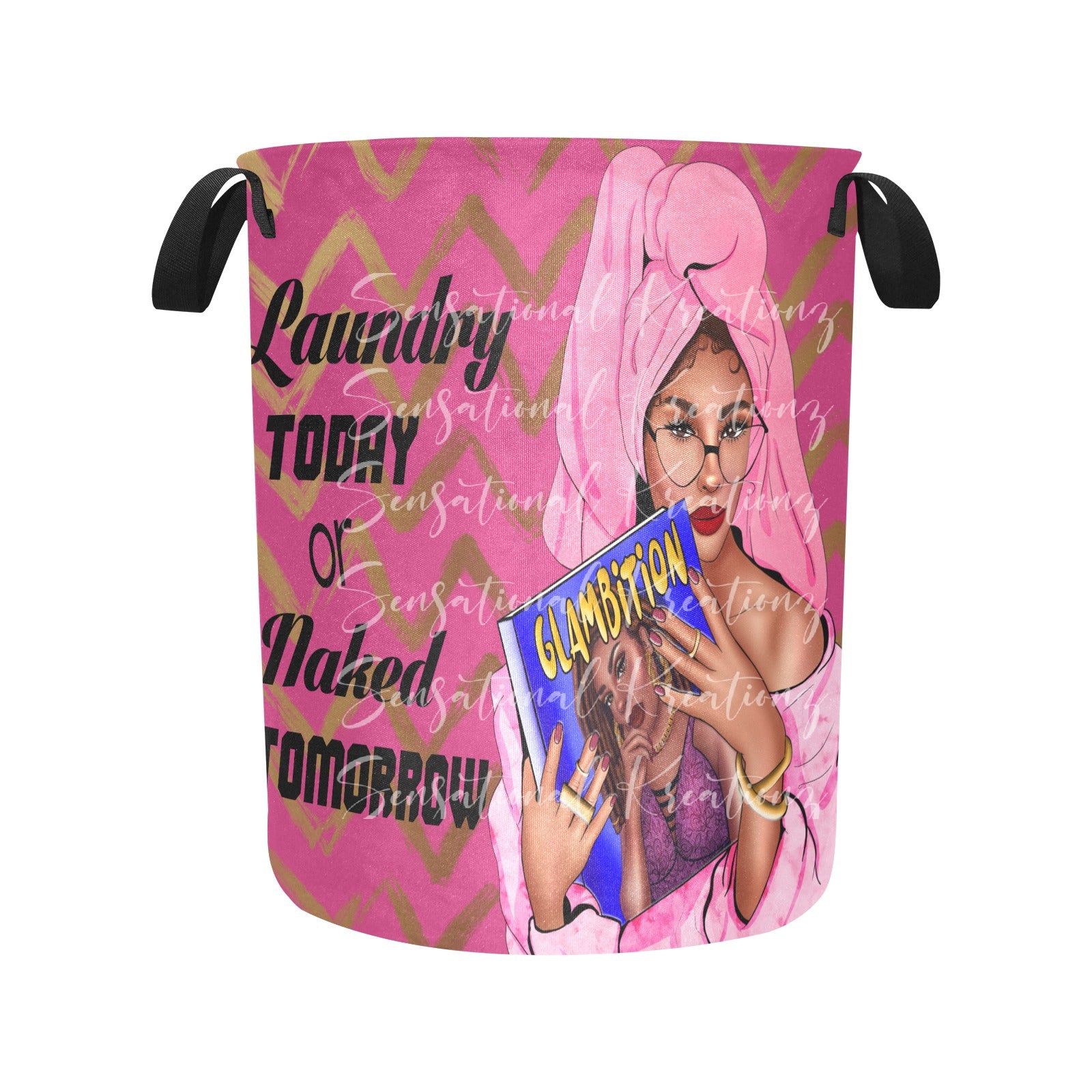 Get Naked Laundry Bag