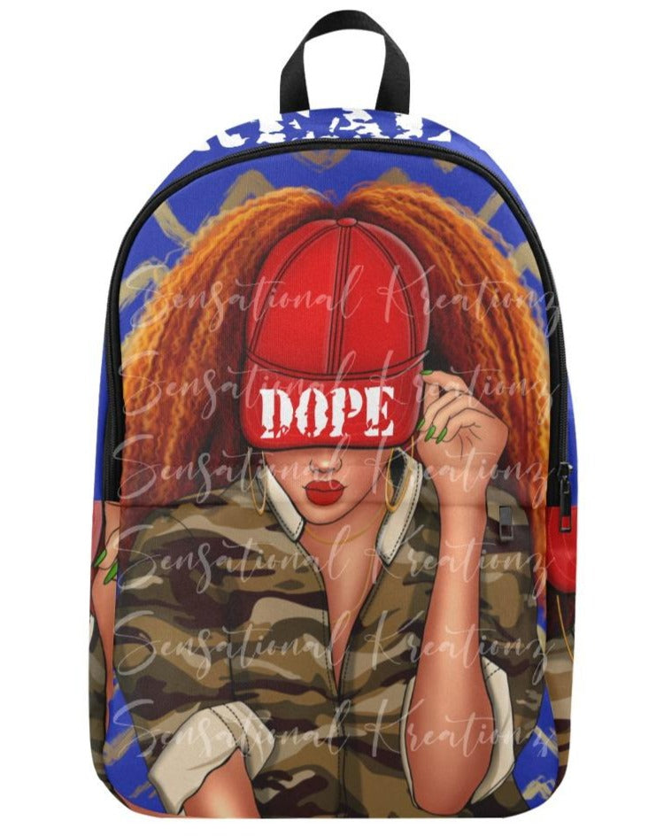 Dope In Real Life Book Bag