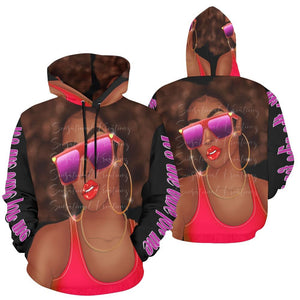 It's The Vibe All Over Hoodie