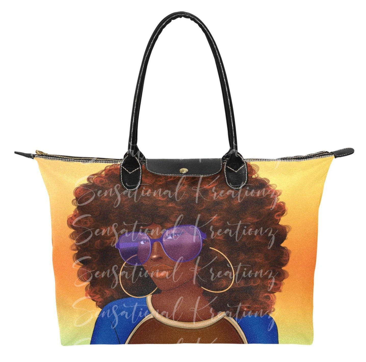 Hello Sunshine  Large Tote Bag