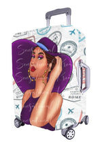 Load image into Gallery viewer, Passporting the World Luggage Cover
