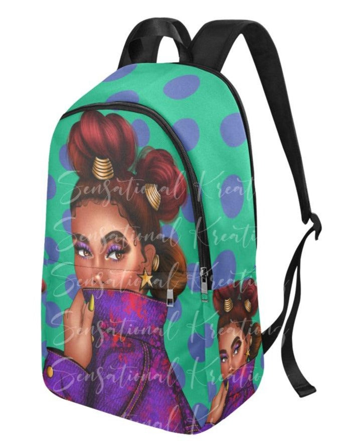 Mysterious Girl Book Bag