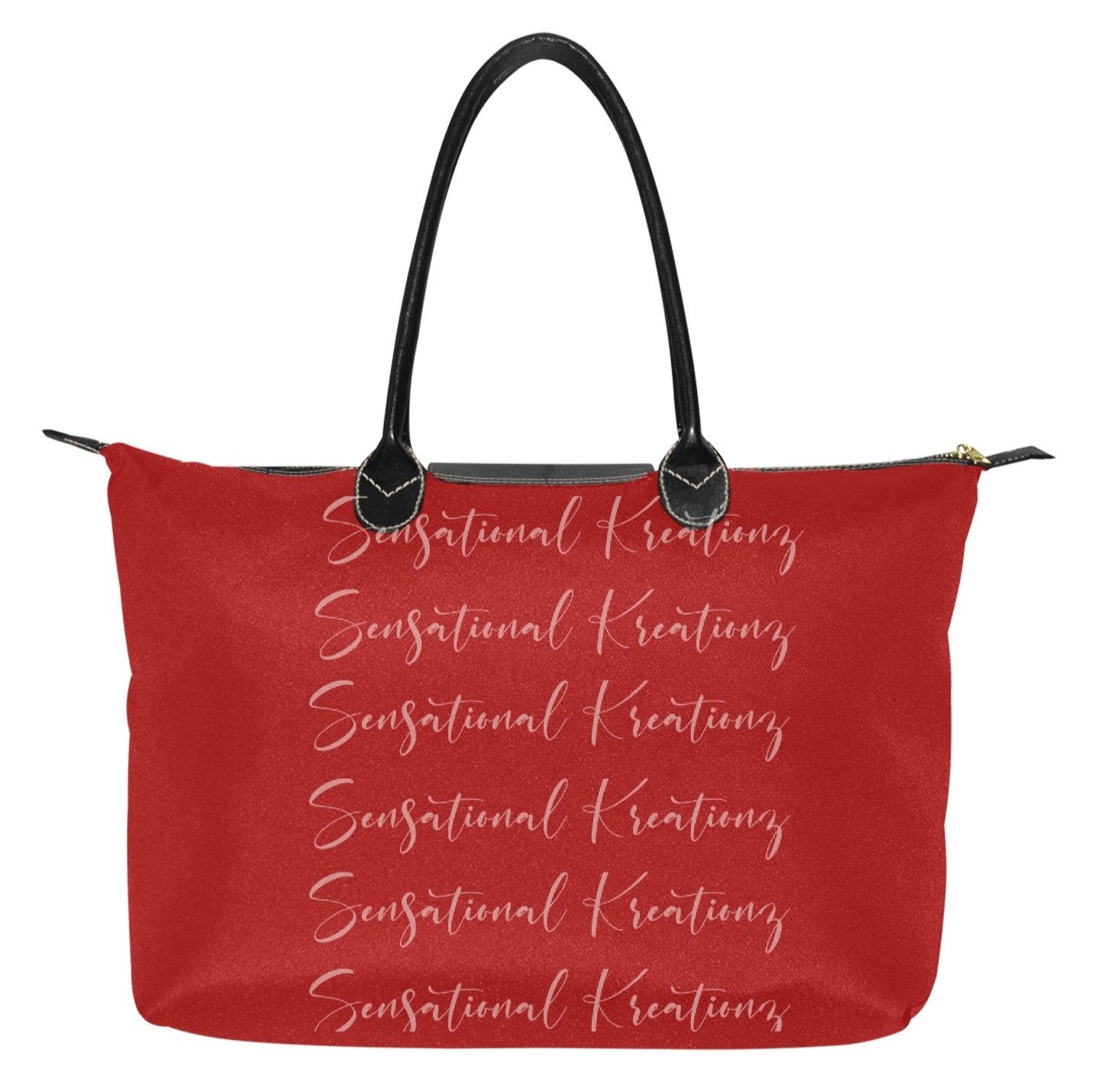 Red Bottom  Large Tote Bag