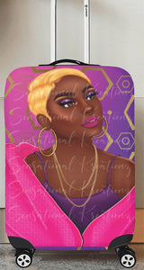 Living Life Luggage Cover