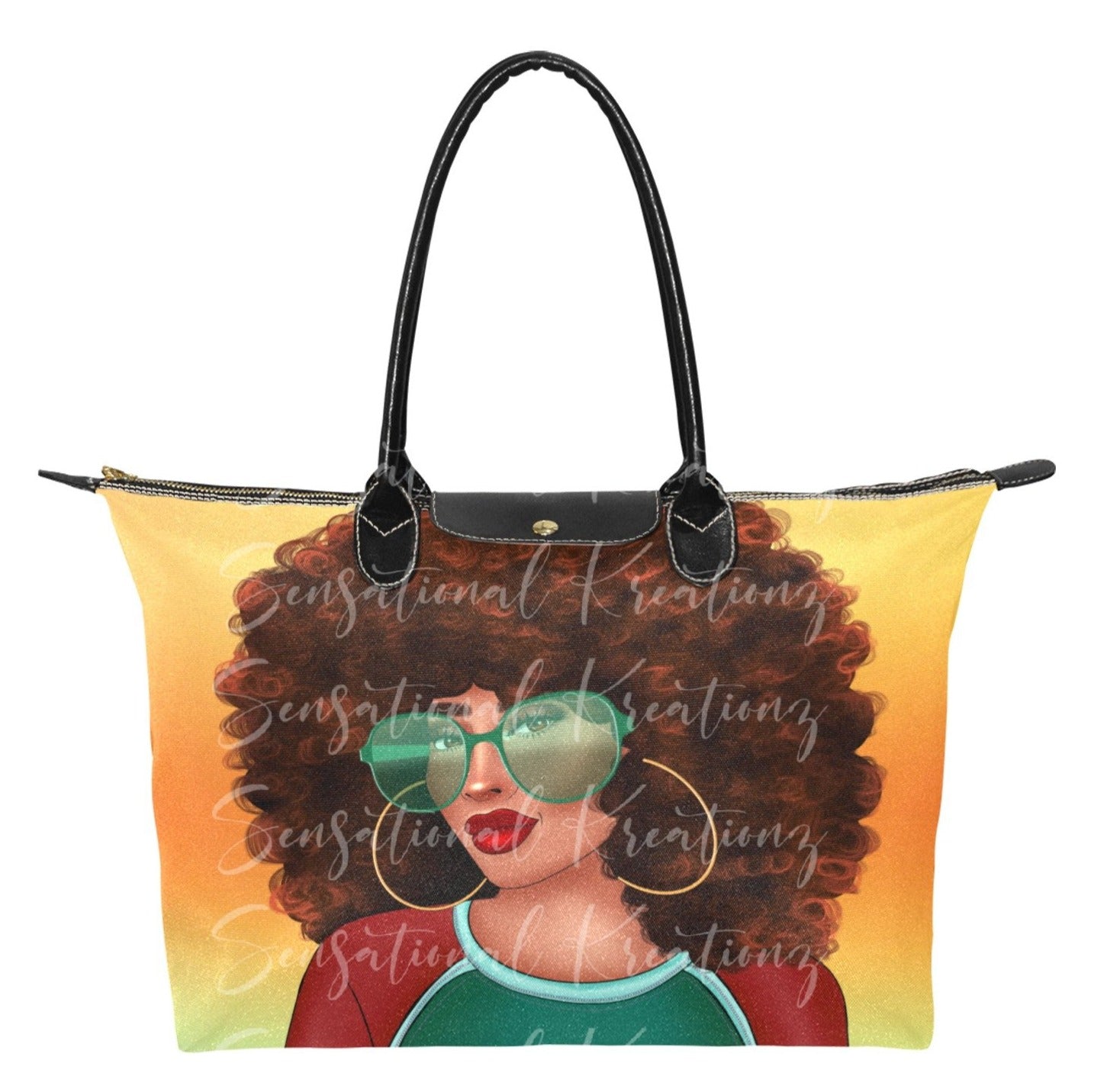 Hello Sunshine  Large Tote Bag