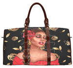 Load image into Gallery viewer, Gold Rose Travel Bag
