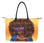 Load image into Gallery viewer, Hello Sunshine  Large Tote Bag
