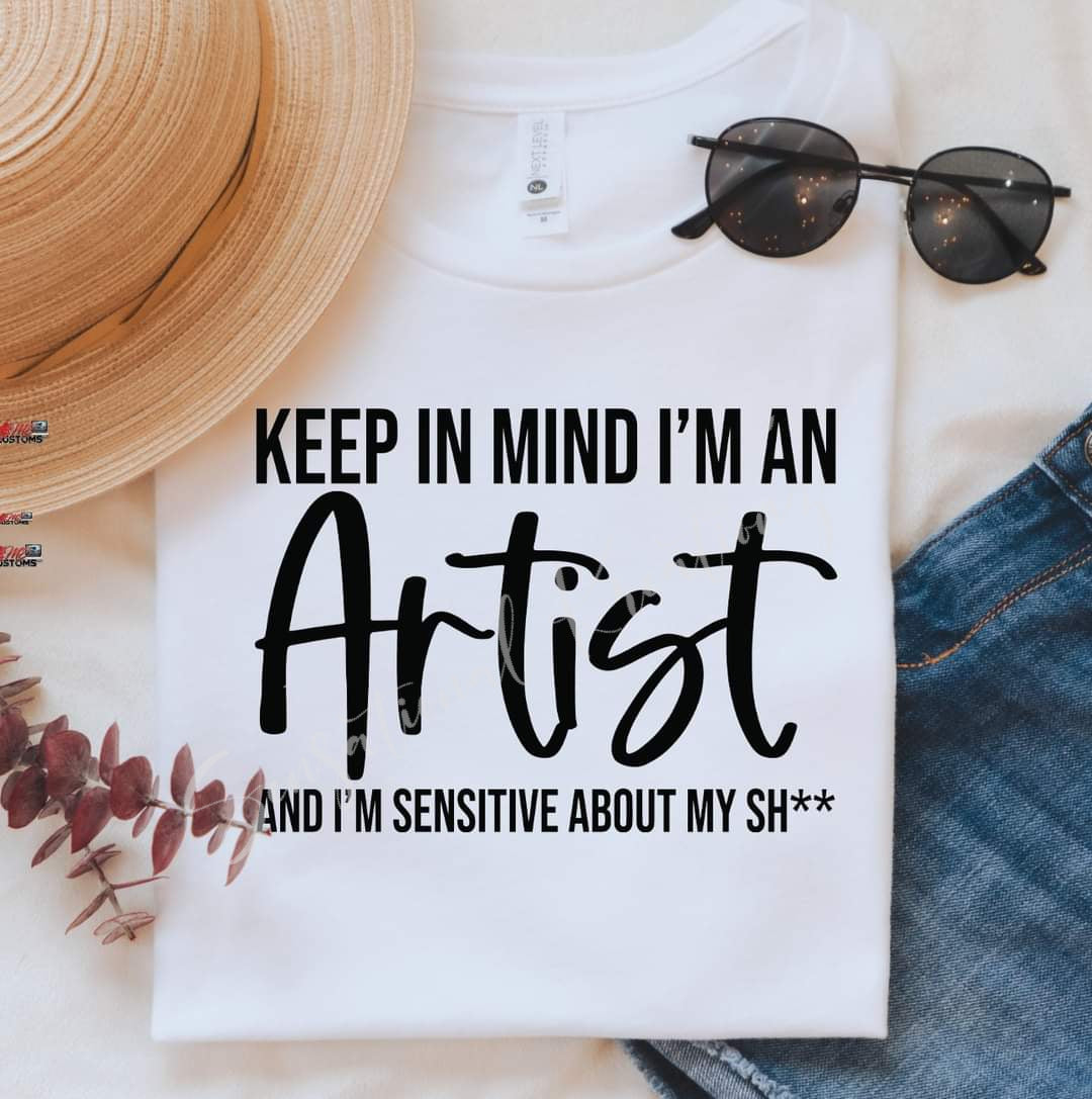 Artist Short Sleeve T-Shirt