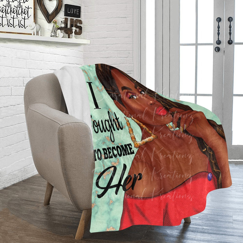Fought For Her Blanket