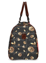 Load image into Gallery viewer, Gold Rose Travel Bag
