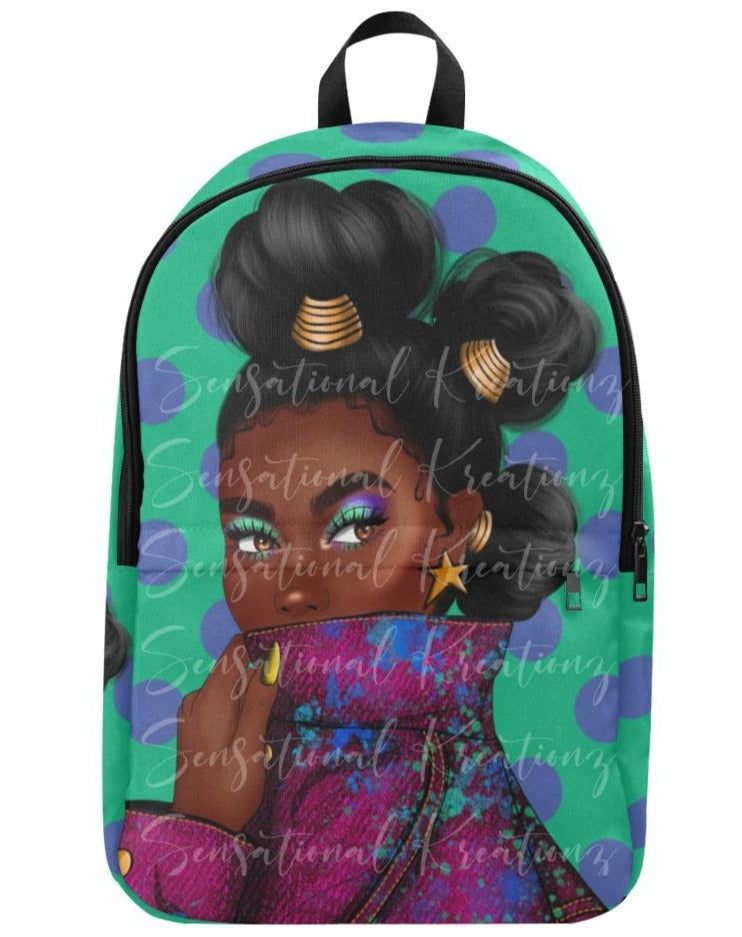Mysterious Girl Book Bag