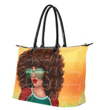 Load image into Gallery viewer, Hello Sunshine  Large Tote Bag
