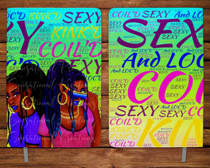 Sexy and Loc'd Leather Journal