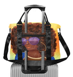 Load image into Gallery viewer, Hello Sunshine Large Duffle Bag
