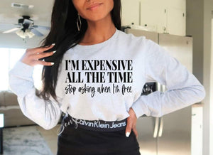 Stop Asking Sleeve T-Shirt
