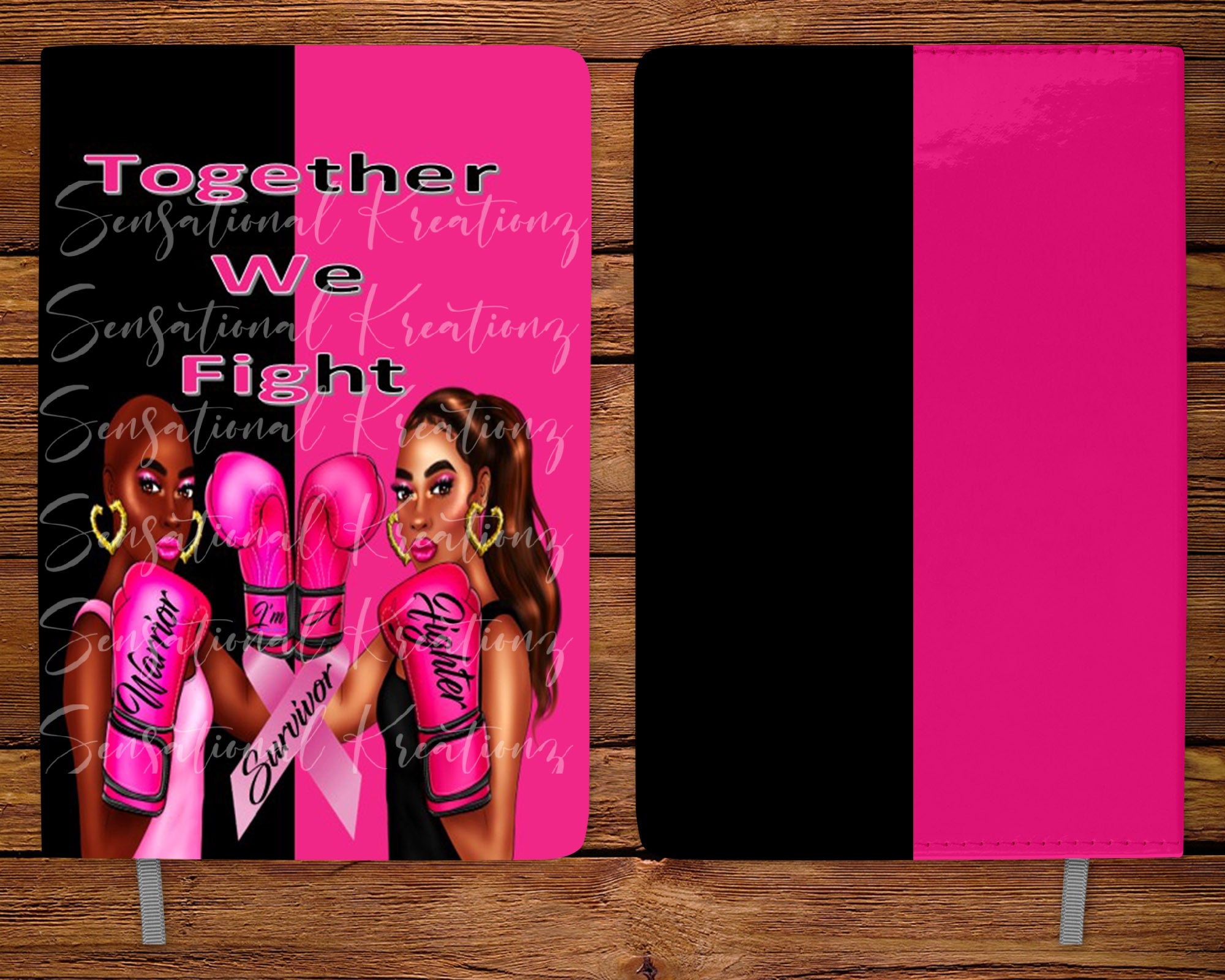 Together We Fight Leather Journal
