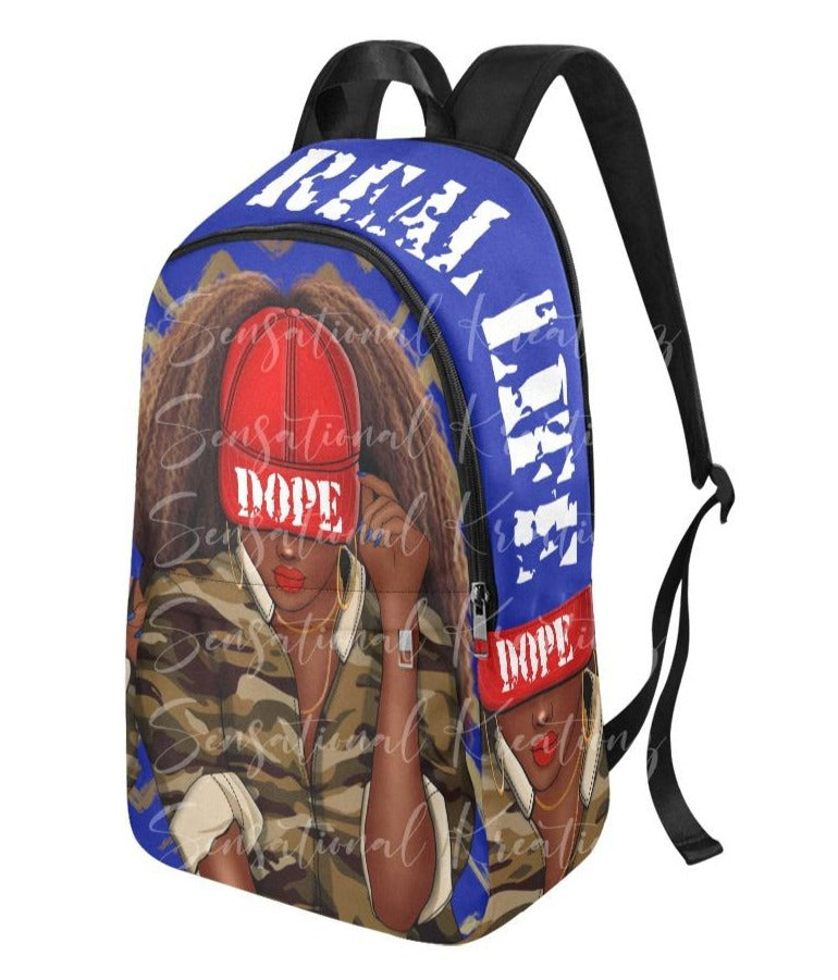 Dope In Real Life Book Bag