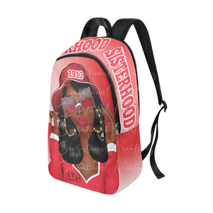 Red and White Sisterhood Book Bag