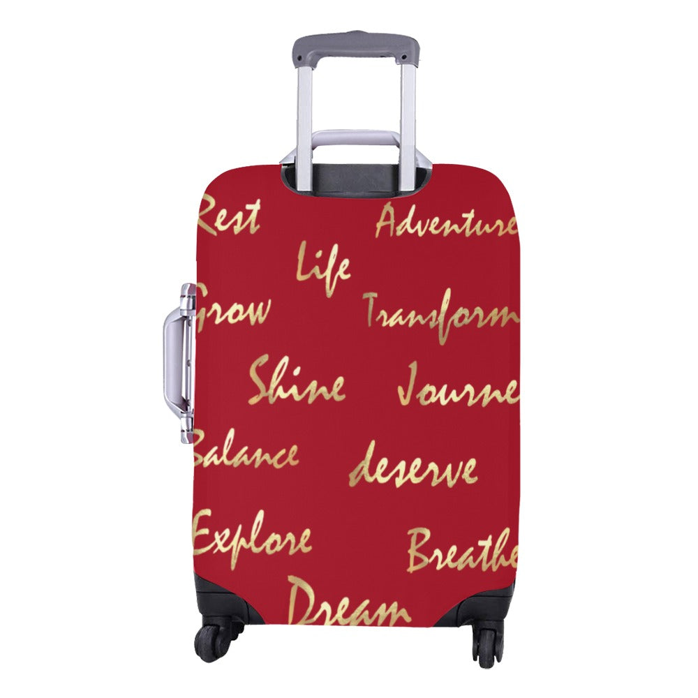 Living Life Luggage Cover