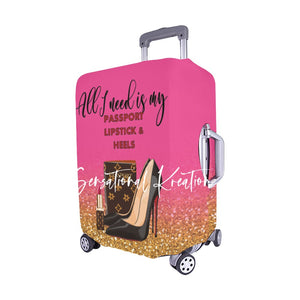 She Ready Luggage Cover