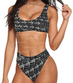 Load image into Gallery viewer, Two Piece Body Swimsuit Set
