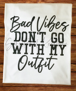 Load image into Gallery viewer, Bad Vibes Short Sleeve T-Shirt
