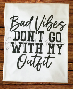 Bad Vibes Short Sleeve T-Shirt