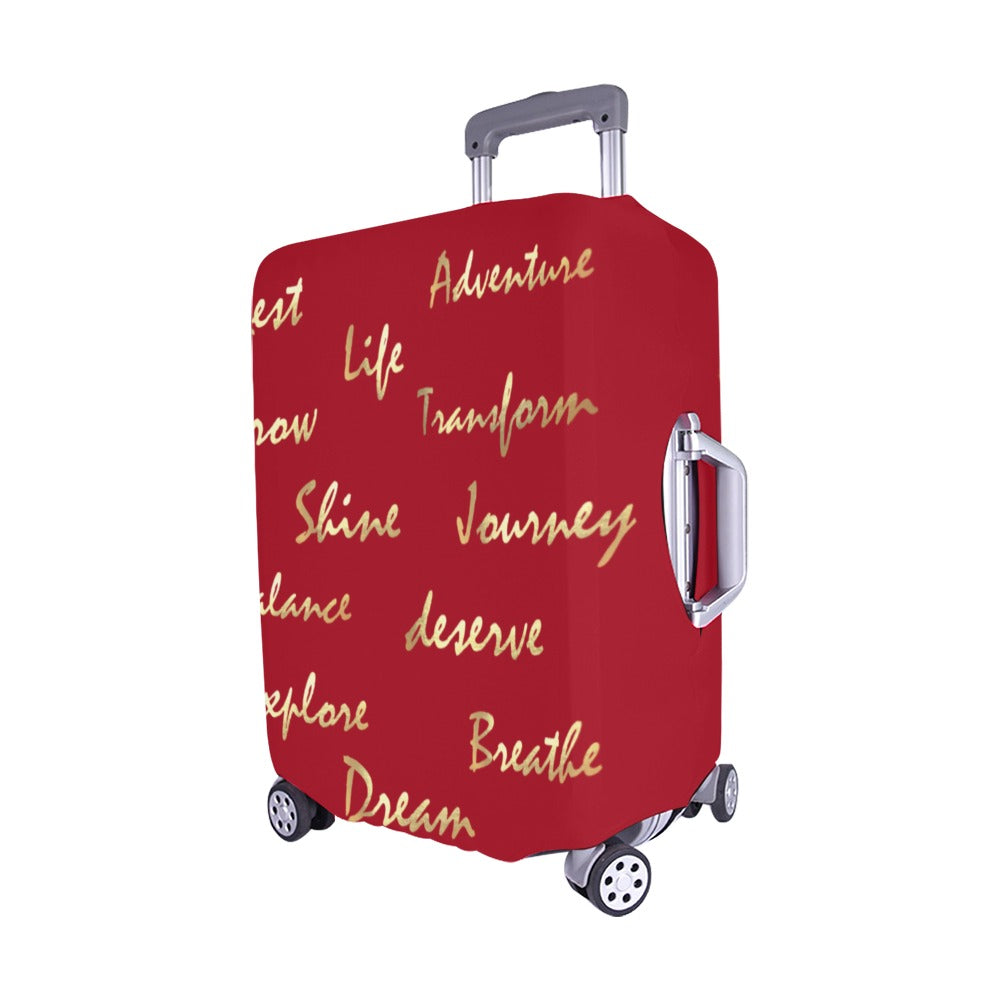 Living Life Luggage Cover